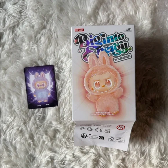 LUCK BIG INTO ENERGY LABUBU POP MART - Picture 4 of 9